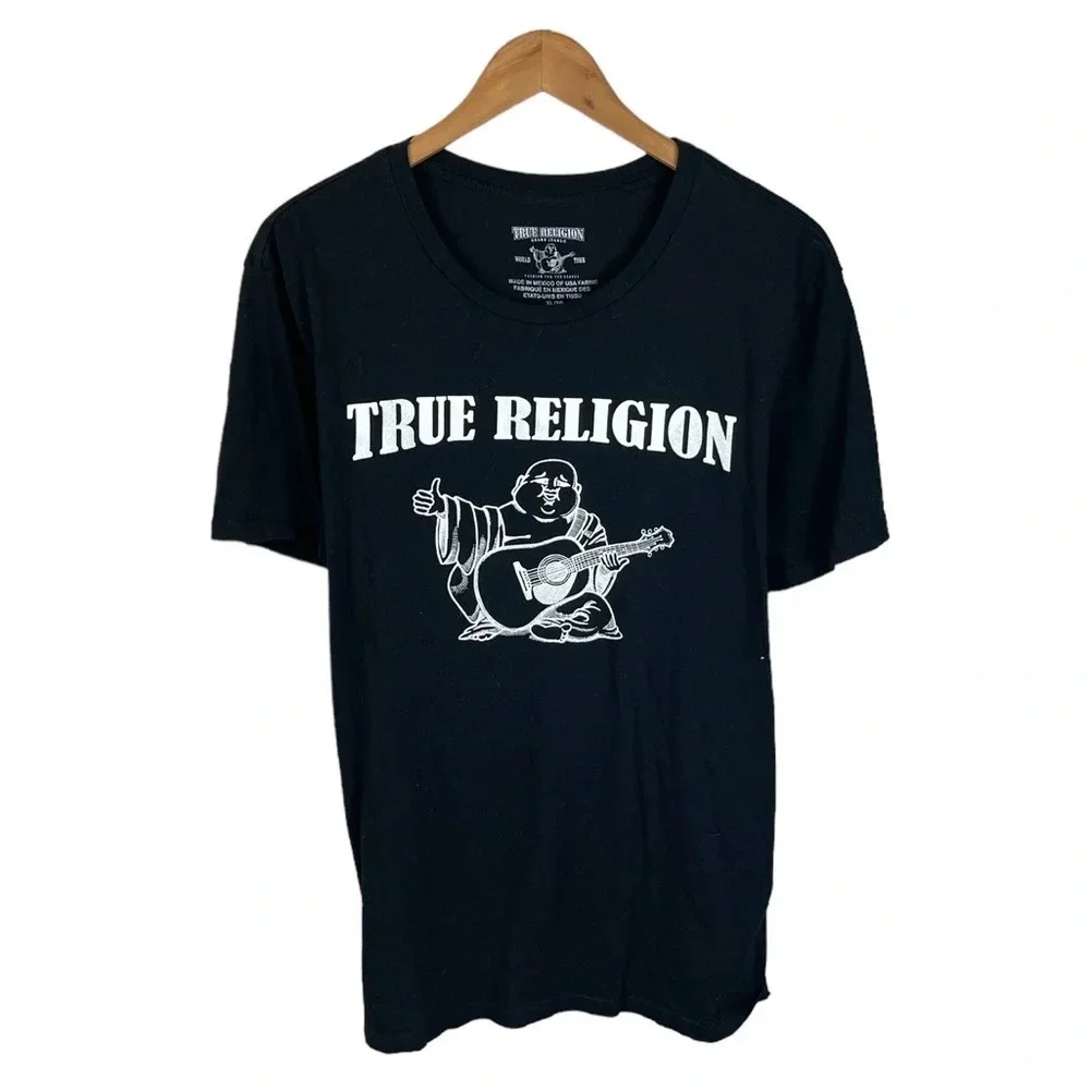 TS576 Mens True Religion Buddha Jeans Brand Designer T Shirt XL
